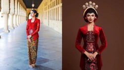 img-title Artis Kebaya Merah Seksi nan Memikat, Ini Fotonya