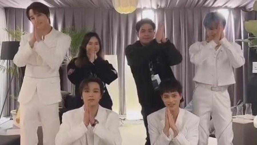 NCT 127 joget bareng Jerome Polin dan Jessica Jane