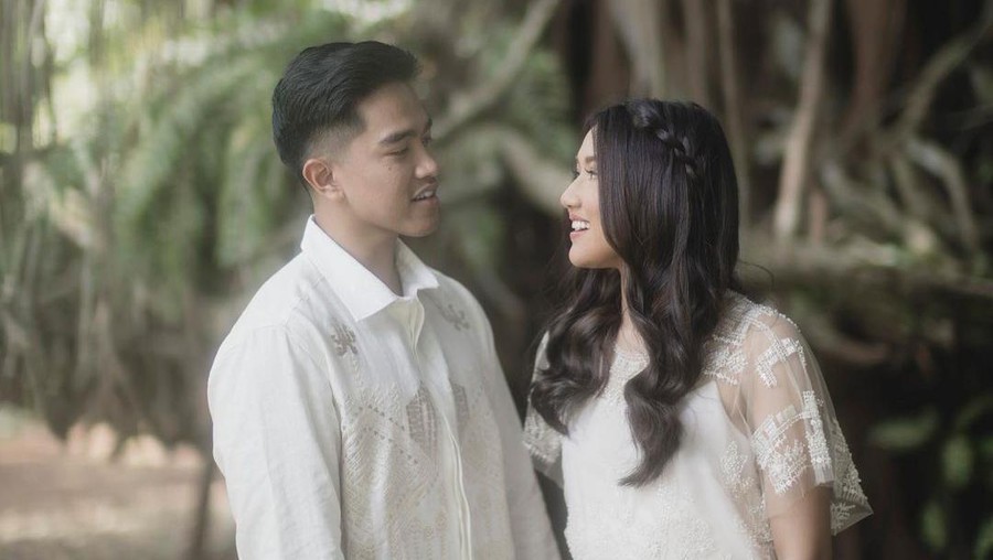 Potret Prewedding Kaesang dan Erina Berlatar Alam