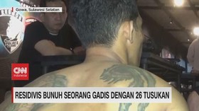 VIDEO: Residivis Bunuh Seorang Gadis dengan 26 Tusukan