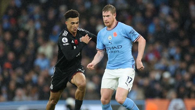 Viral De Bruyne Dituduh Diving di Man City vs Fulham