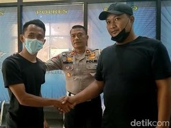 Driver Taksi Online dan Pesepeda yang Ditabrak di Harmoni Damai