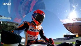 VIDEO: Detik-detik Marquez Girang Start Kedua di MotoGP Valencia
