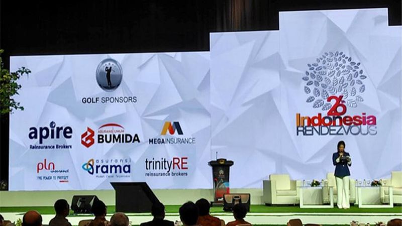 Asuransi Rama memberikan dukungan terhadap kebangkitan industri asuransi global melalui sponsorship program Indonesia Rendezvous Ke-26.
