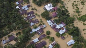 FOTO: Penampakan Banjir Besar di Aceh Barat