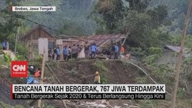 VIDEO: Bencana Tanah Bergerak, 767 Jiwa Terdampak