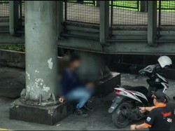 Momen Pembuang Sampah Sembarangan di CFD DKI Kepergok Drone