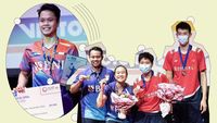 Rehan/Lisa Dan Ginting Juara Di Hylo Open 2022