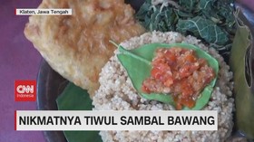 VIDEO: Nikmatnya Tiwul Sambal Bawang