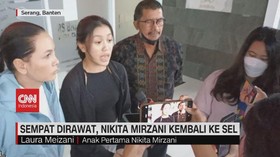 VIDEO: Sempat Dirawat Semalam, Nikita Mirzani Kembali ke Sel