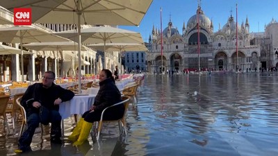 VIDEO: Kota Venesia Terendam Banjir