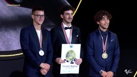 VIDEO: Nama Bagnaia Abadi di Champions Tower MotoGP