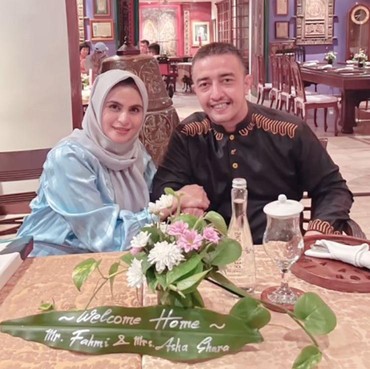 Nikah Lagi Secara Diam-diam, Intip 7 Potret Asha Shara & Suami Eks Tunangan