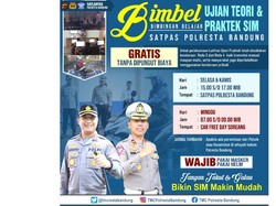 Bikin SIM di Polresta Bandung Bisa Bimbel Dulu Lho!