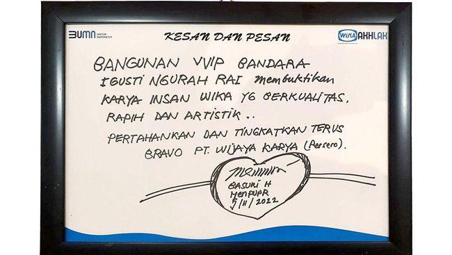 Sambut Biden Cs, Ruangan VVIP Mewah Disiapkan di Ngurah Rai