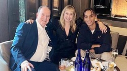 Perdana! Pangeran Monako Foto dengan Anak yang Tak Diakui Kerajaan