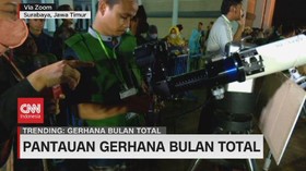 VIDEO: Pantauan Gerhana Bulan Total