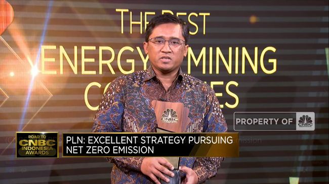 PLN Raih Excellent Strategy Pursuing Net Zero Emission