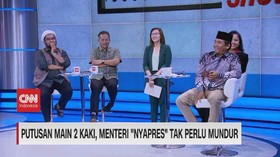 VIDEO: Putusan Main 2 Kaki, Menteri 