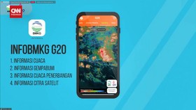 VIDEO: Aplikasi Info BMKG Punya 2 Fitur Baru Dukung KTT G20