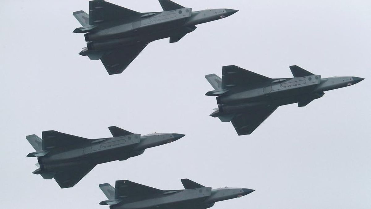 Jet Tempur China J-20 Diduga Masuk Langit Korsel Tanpa Terdeteksi