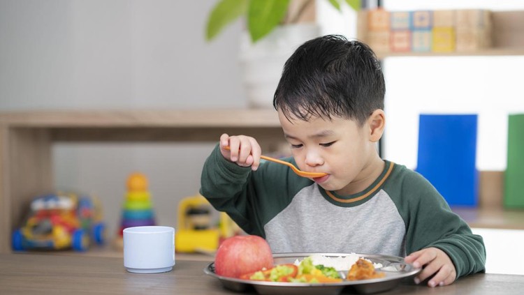 Isi piring nutrisi anak