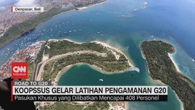 VIDEO: Komando Operasi Khusus TNI Gelar Latihan Pengamanan G20