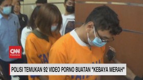 VIDEO: Polisi Temukan 92 Video Porno 'Kebaya Merah'