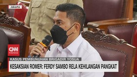 VIDEO: Kesaksian Romer: Ferdy Sambo Rela Kehilangan Pangkat