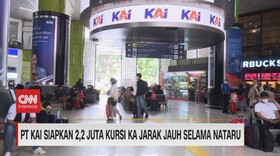 img-title VIDEO: PT KAI Siapkan 2,2 Juta Kursi KA Jarak Jauh Selama Nataru