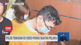 VIDEO: Polisi Temukan 92 Video Porno Buatan Pelaku 'Kebaya Merah'