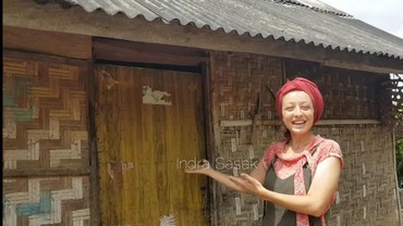 8 Potret Rumah Sederhana Bule Prancis di Desa Usai Nikahi Pria Lombok