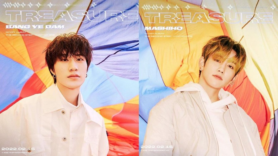 TREASURE Bang Ye Dam dan Mashiho TREASURE