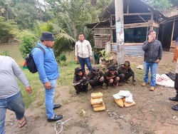 Kedapatan Bawa 14 Kg Ganja, 4 Anak Punk di Padangsidimpuan Ditangkap