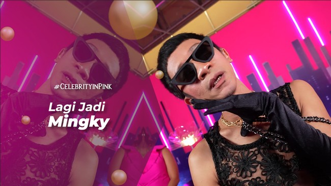 Pakai Baju Transparan, Aming Terinspirasi dari London Street Style