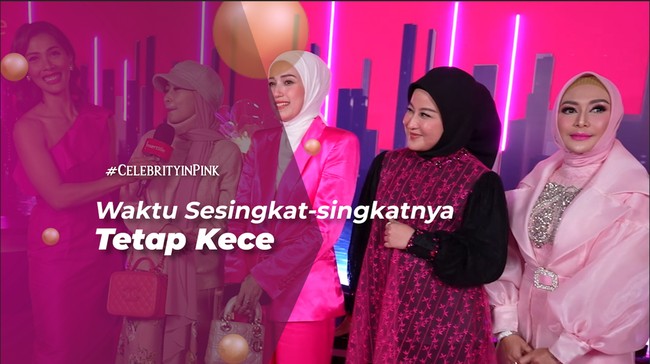 Adelia Pasha dan Geng Sosialitanya Tampil Classy Serba Pink