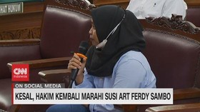 VIDEO: Kesal, Hakim Kembali Marahi Susi ART Ferdy Sambo