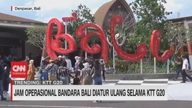 VIDEO: Jam Operasional Bandara Bali Diatur Ulang Selama KTT G20