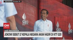 VIDEO: Jokowi Sebut 17 Kepala Negara Akan Hadir di KTT G20