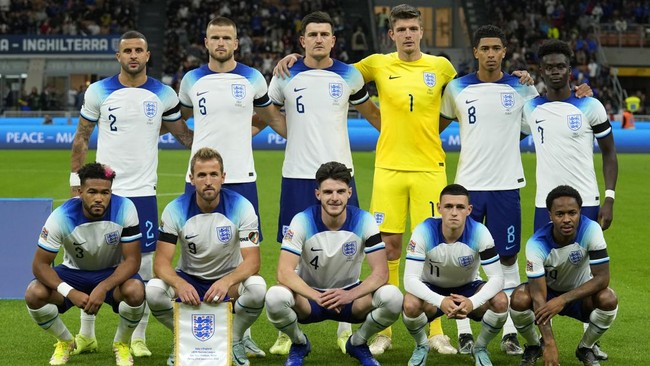 Duel Inggris vs Iran di Piala Dunia 2022 bisa disaksikan lewat live streaming, Senin (21/11) malam.