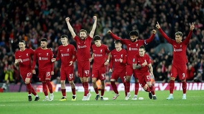FOTO: Liverpool Menang, Tottenham Keok di Piala Liga Inggris