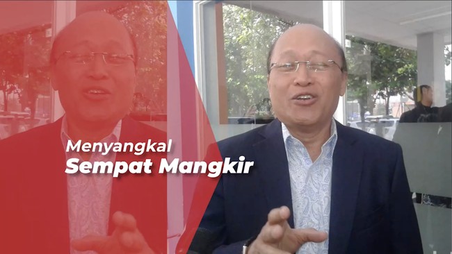 Mario Teguh Sambangi Bareskrim Terkait Pemeriksaan Kasus Net89
