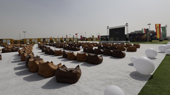 FOTO: Mengintip Fan Village Piala Dunia 2022 Qatar