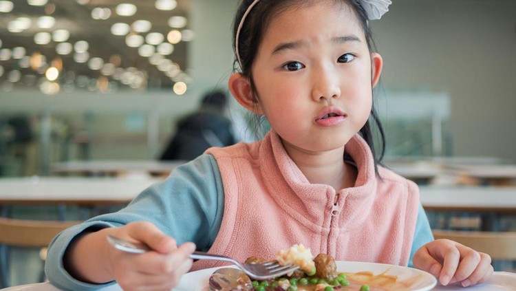 menu makan anak Ilustrasi menu makan anak
