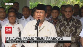 VIDEO: Relawan Projo Temui Prabowo