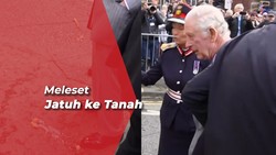 Raja Charles III dan Camilla Dilempari Telur, Pelaku Diamankan