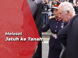 Raja Charles III dan Camilla Dilempari Telur, Pelaku Diamankan