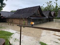 Luapan Sungai Ngengo Boti Rendam 50 Rumah di Desa Bojonegoro