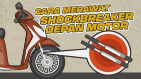 INFOGRAFIS: Cara Merawat Shockbreaker Depan Sepeda Motor