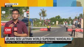 VIDEO: Jelang Sesi Latihan World Superbike Mandalika